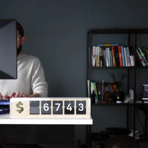 Compteur à Like Personnalisable 5 Chiffres