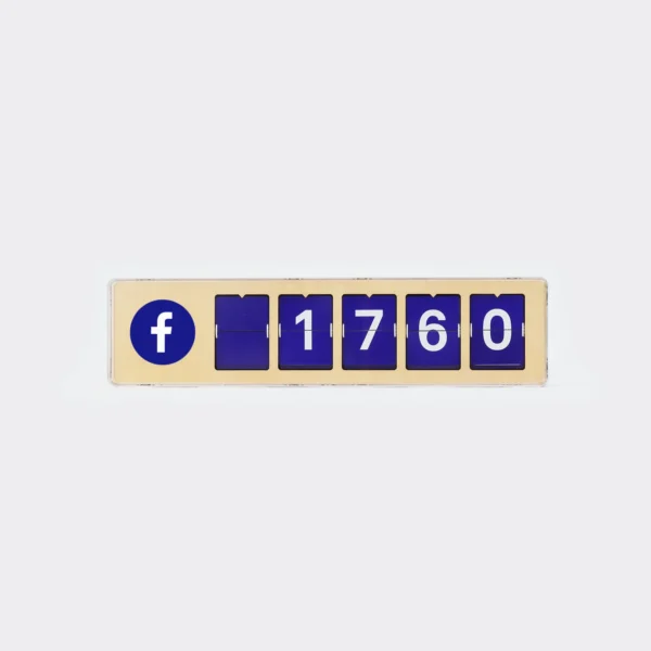 Compteur à Like Facebook 5 Chiffres – Image 2